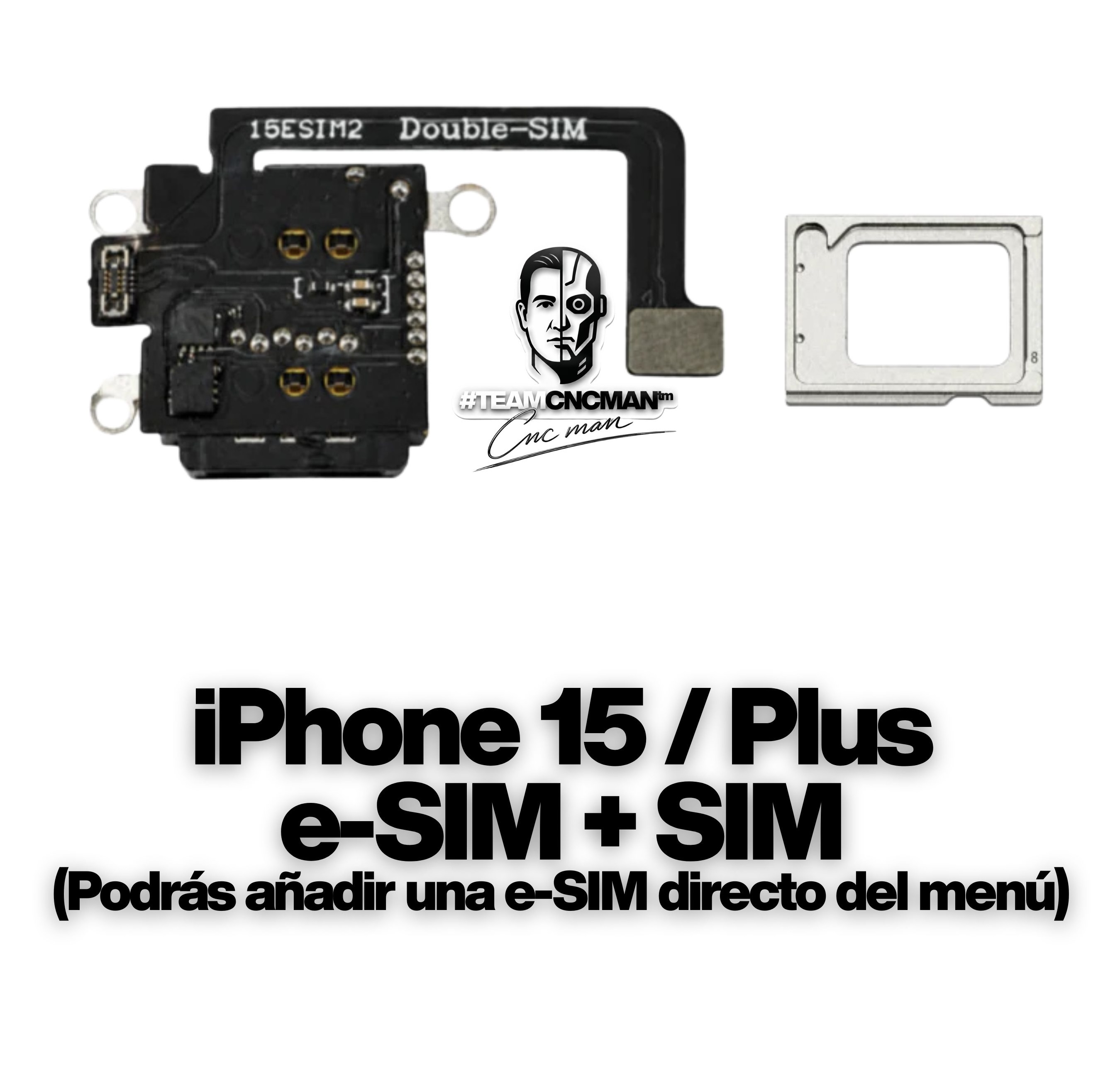 Flex SIM + e-SIM iPhone 15 / Plus