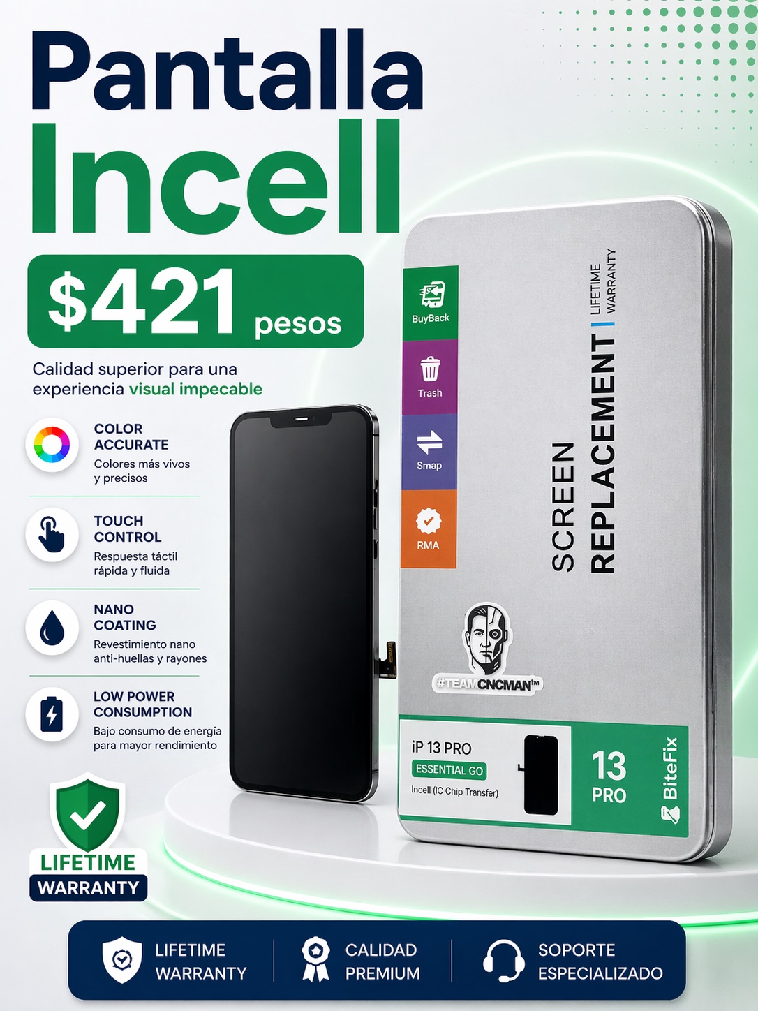 Pantalla Incell iPhone 13 Pro