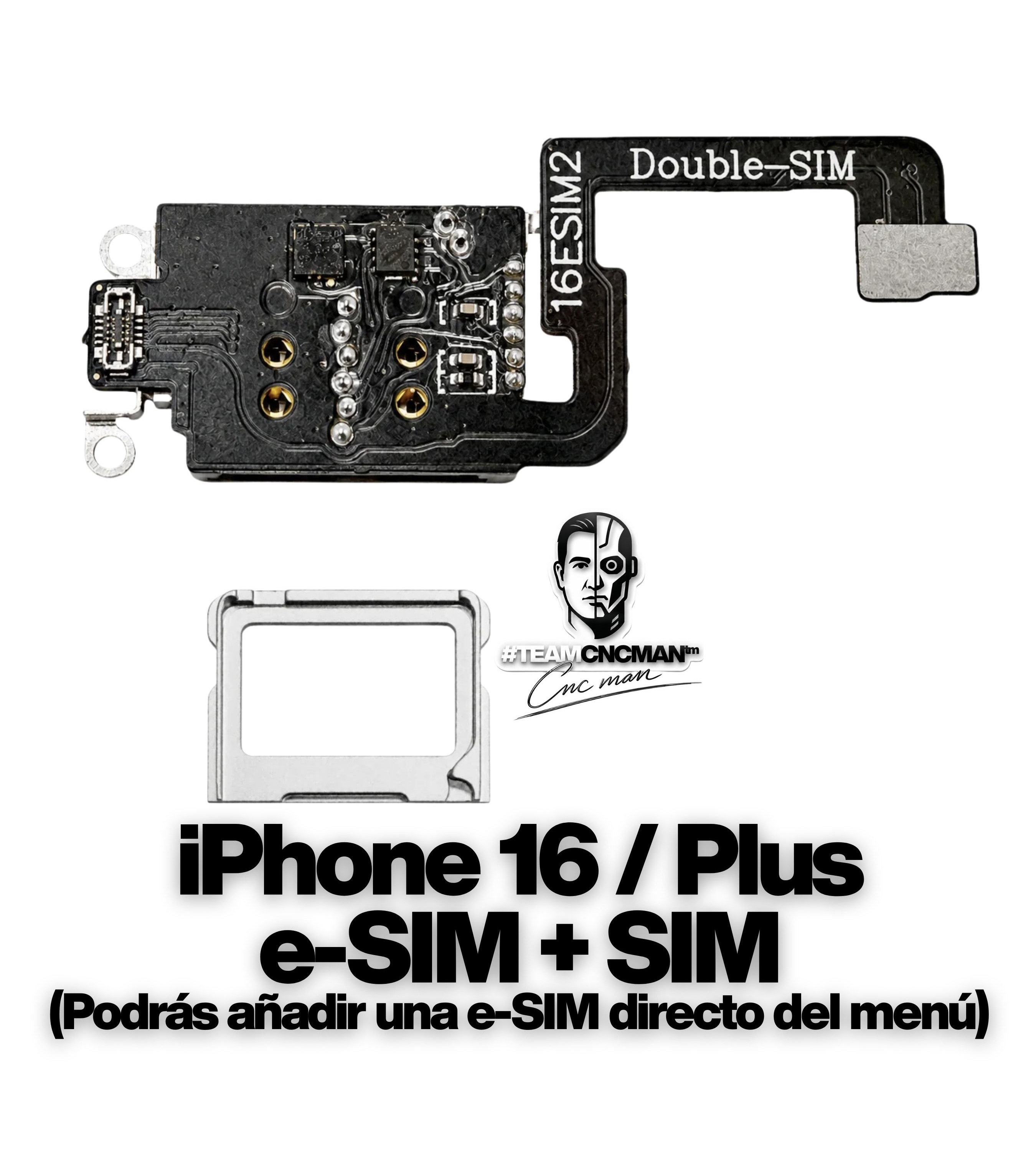 Flex SIM + e-SIM iPhone 16 / Plus