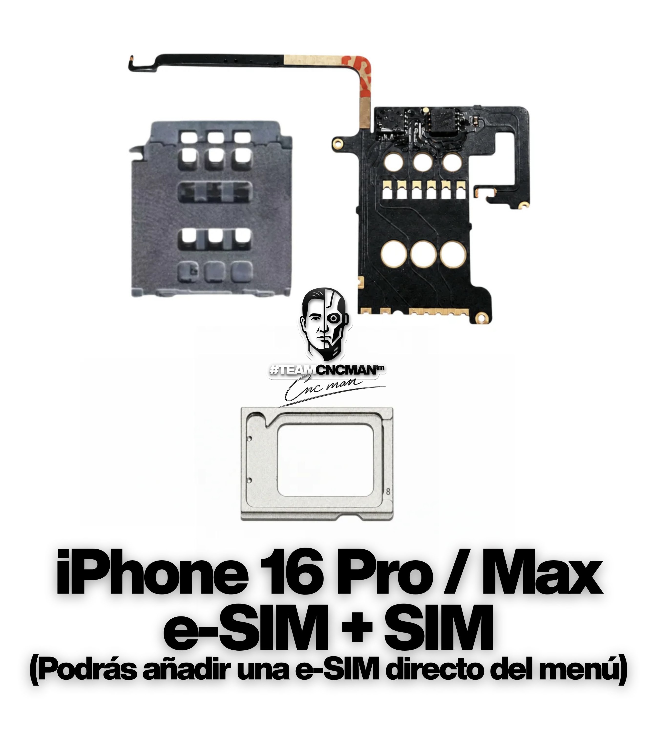 Flex SIM + e-SIM iPhone 16 Pro/Max