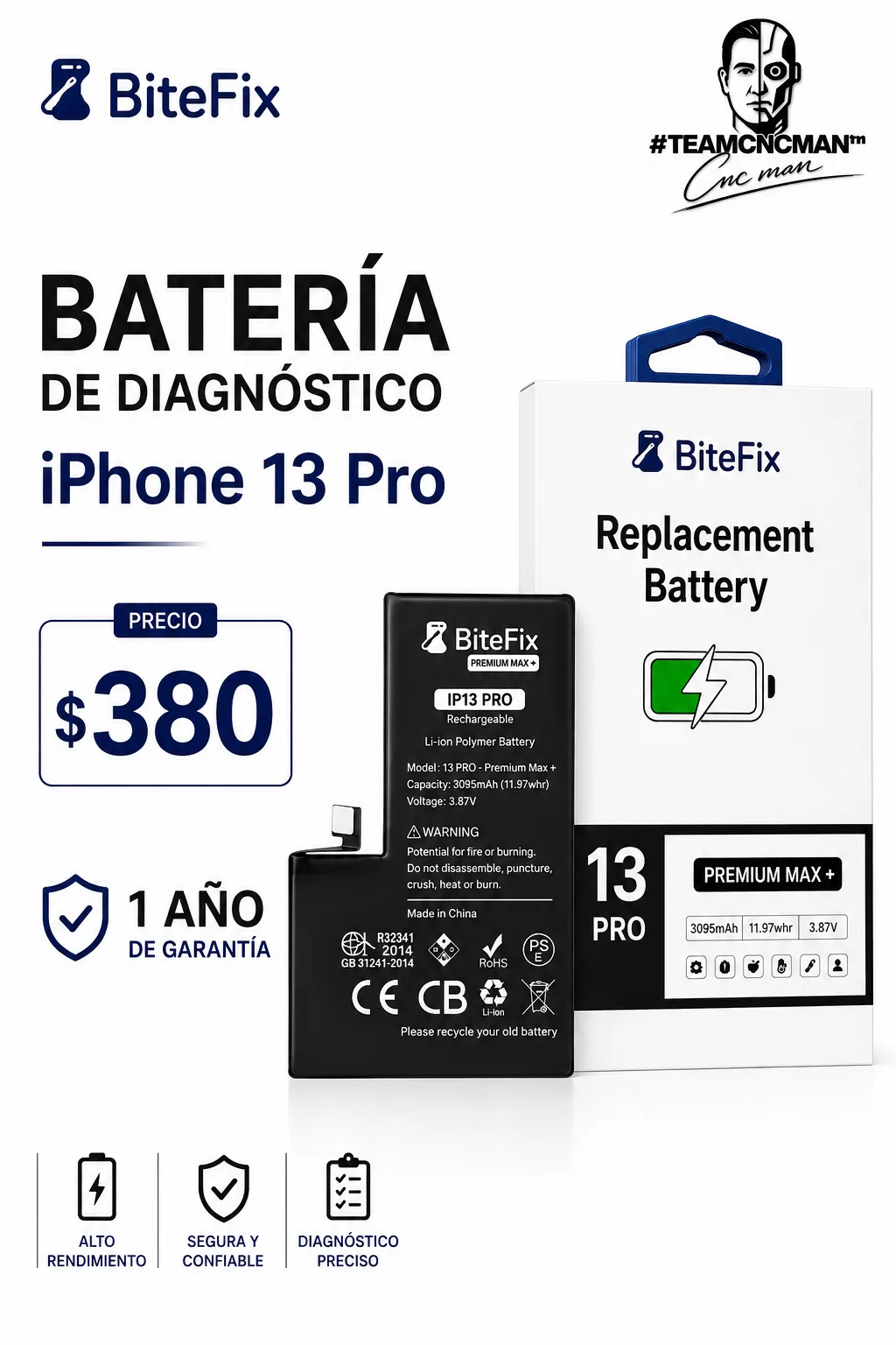 Bateria Diagnostico iPhone 13 Pro